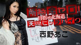 022115-813 [无码高清] 所持金ゼロ目指せタラバガニ！天然ヒッチハイク#西野あこ