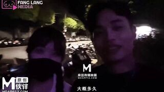 【放浪传媒FX-0010】灵灵【线下奔线-肏爆INS小网红】麻豆代理，高清1080P原版首发【FX-0010】