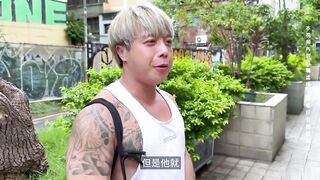 【走马探花】露脸！俄罗斯日本混血，猛男大战刺青巨乳肥臀