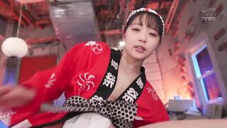 IPX-913 [中文字幕] 才剛射出來的敏感肉棒，今天我還要繼續口交喔 二叶惠麻
