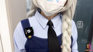 [糖心Vlog] 兔子警官现世人类世界 三小时女友体验 蜜穴满足宅男欲望 无套插穴 - 嫩小兔