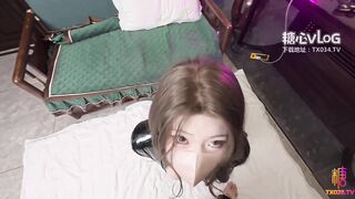 [糖心Vlog] 年末特辑 潜入搜查官捆绑调教巨乳羞辱内射 - 星野兔
