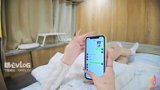 [糖心Vlog]【新人推荐】分手醉酒性事 报复出轨男友蜜穴猛夹室友肉棒 完美露脸 - 揉月