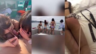 我恨有钱人！游艇派对把女神们
