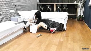 需要剪断绳子的自缚 特别刺激的那种时长接近一个小时