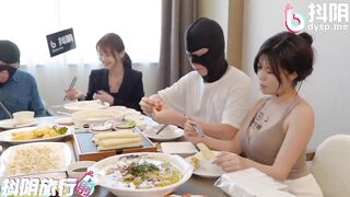 【天美传媒】抖音旅行射第13期【三亚狂欢人肉俄罗斯转盘】高清720P原版首发【DYTM013】.x264.aac