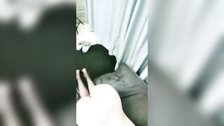 【你的专属小女友】超嫩萌妹3P【上篇】天天被两小哥哥操，深喉插嘴假屌爆菊花，两根JB一起舔，前面口交后入美臀