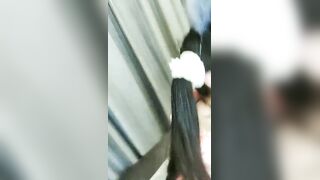 专属小女友00后双马尾萝莉【上篇】微毛粉嫩小穴，跳蛋振动棒齐上场，娇小身材扶细腰后入，萝莉型中的极品